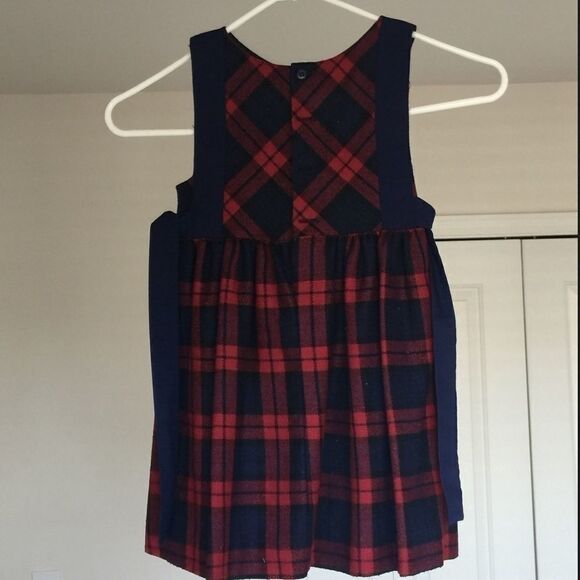 Vintage Plaid toddler jumper - Picture 2 of 2